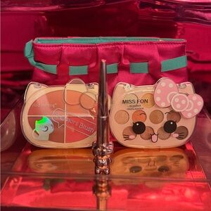 Kids Makeup Bag - Pink and Gold